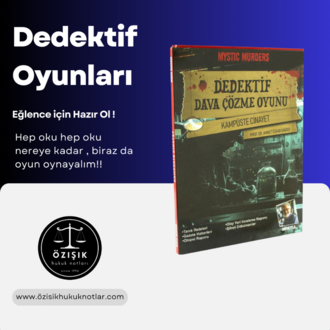 Dedektif Oyun Çeşitleri
