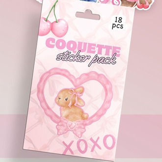 COQUETTE 18'Lİ STİCKER