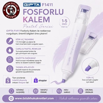 GIPTA-PASTEL FOSFORLU (MOR)