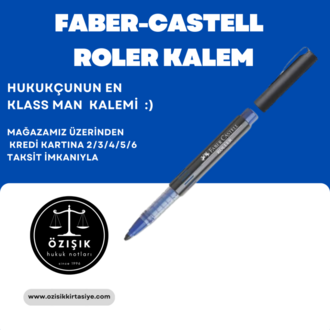 FABER-CASTELL PİLOT KALEM (MAVİ)