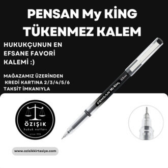 PENSAN TÜKENMEZ KALEM 0.5 (SİYAH)