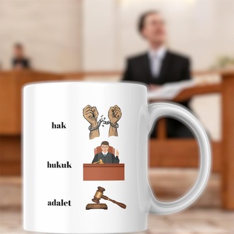 (HAK , HUKUK, ADALET)-KUPA BARDAK Geleceğin Hukukçularına Özel !