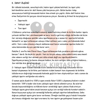 MEDENİ ( USUL ) HUKUKU / FİNAL / BAHAR DÖNEMİ (B)-CLASS