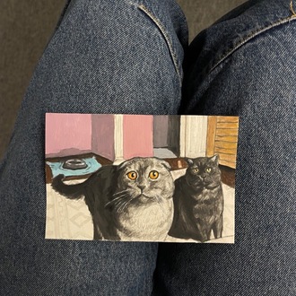 10x15cm Kartpostal Boy