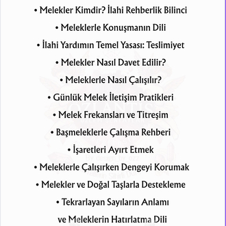Melekler Rehberi | Günlük Hayatta Meleklerle Bağ Kurma