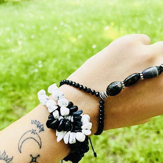 Yin–Yang Denge Bilekliği | Havlit & Oniks 2500 TL ve üzeri kargo ücretsizdir.