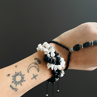 Yin–Yang Denge Bilekliği | Havlit & Oniks 2500 TL ve üzeri kargo ücretsizdir.