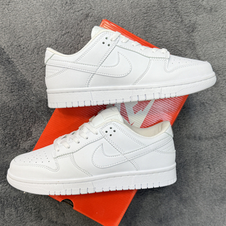 Dunk Sb Düz Beyaz Unisex (36-44)