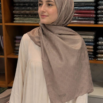 Aker Desenli Vizon Şal