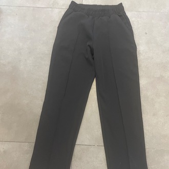 Bayan beli lastikli yan cepli havuç model 2 adet pantolon