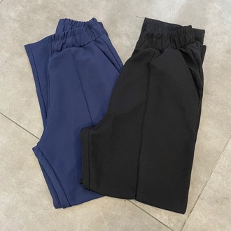 Bayan beli lastikli yan cepli havuç model 2 adet pantolon