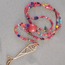 Make a wish catch a fish 4 Renkli Uzun kolye