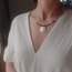 Dolunay Düş Yakamdan Mavi Kolye