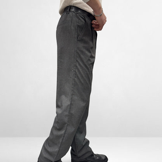 Baggy Kalıp Kumaş Pantolon