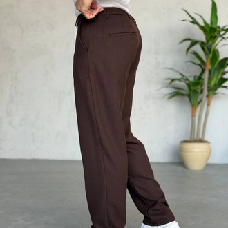 Yün Pamuk Baggy Kalıp Pantolon