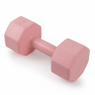 2 Adet 5 KG Pembe Dambıl Seti – 10 KG Toplam Ağırlık, Fitness ve Güç Antrenmanı