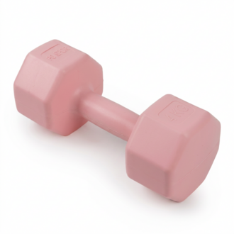 2 Adet 4 KG Pembe Dambıl Seti – 8 KG Toplam Ağırlık, Fitness ve Evde Egzersiz