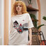 Baskılı Oversize Tshirt 