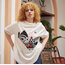 Baskılı Oversize Tshirt 