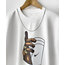 Bardak Baskılı Oversize Tshirt 