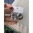 Çelik silver küpe