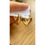 Gold kalp küpe