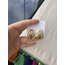Çelik gold küpe
