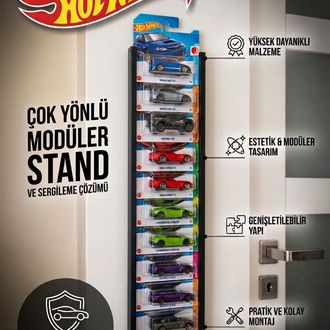 Hotwheels Premium Duvar Standı