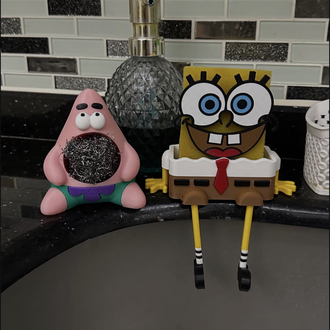 ❌Sponge Bob Mutfak Düzenleyici 3D Baskı❌