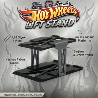 Hotwheels Lift Stand (2 Adet)