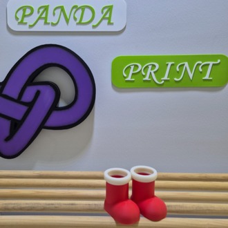 Yeni Yıl Mini Süs Bot -NY002