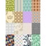 Pattern Scrapbook Kağıt Seti(16 adet)