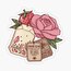 Strawberry and Rose Tea Tekli Sticker