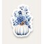 Blue Pumpkin Tekli Sticker