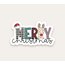 Merry Christmas Tekli Sticker 