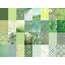 Green Scrapbook Kağıt Seti (32 adet)