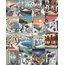Greece Scrapbook Kağıt Seti(16 adet)