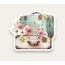 Vintage Luggage Tekli Sticker 