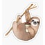 Sloth Tekli Sticker