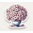 Sakura In Vase Tekli Sticker 