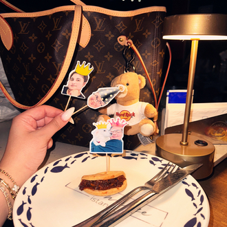Doğum Günü Pastası Tekli Sticker
