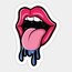 Mouth Tekli Sticker 
