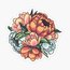 Flowers Tekli Sticker