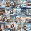 Winter Theme Scrapbook Kağıt Seti(24 adet)