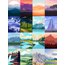 Mountain Scrapbook Kağıt Seti(16 adet)