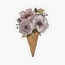 Floral Ice Cream Tekli Sticker