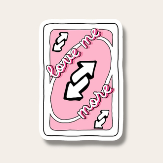Love Me More Tekli Sticker