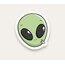 Funny Alien Tekli Sticker 