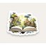 Magic Book Tekli Sticker