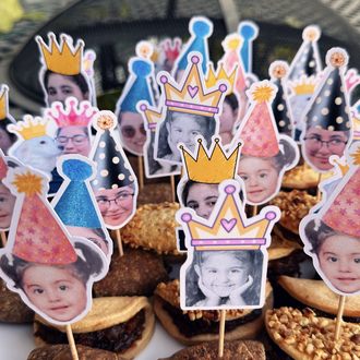Doğum Günü Pastası Tekli Sticker